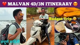 MALVAN 4D/3N Complete Itinerary | How to plan Budget Trip to Malvan | Scuba Diving with Cost