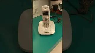Panasonic Digital Cordless Telephone (White) | 2.4GHz Digital GigaRange | #Shorts
