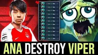T1.ANA made VIPER quit DOTA - 12 KILLS on him DOTA 2