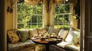 Cottage Rain & Tea Time Ambience 🌧️ Relaxing Rain Sounds for Sleep, Reading & Calm