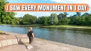 SEEING EVERY MONUMENT IN D.C. IN ONE DAY (DC Living - Vlog 3)
