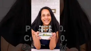 Coconut Red Lentil Curry! Prep in 10. Cook in 30.