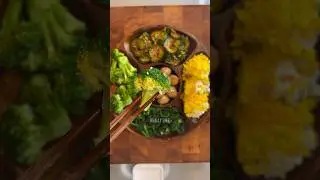 Корейский гарнир: брокколи с кунжутом