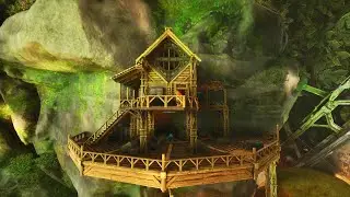 I Built a Cliff Platform Starter Base in ARK: Survival Ascended!