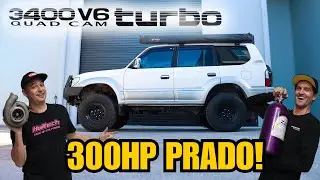 TURBO 5VZFE Toyota Prado! The Soccer Mum Express!
