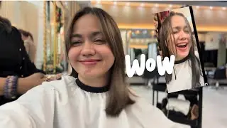 Their reaction to my new hairstyle!