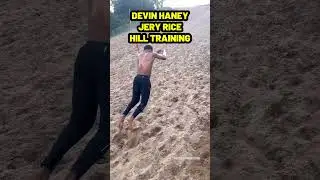 DEVIN HANEY TRAINS LIKE JERRY RICE NFL LEGEND