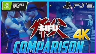 Сравнение SIFU GeForce NOW RTX 3080 Shield TV и PlayStation 5 4K