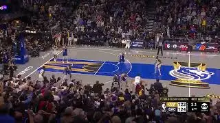 Malik Monk Game Winner Kings vs Warriors