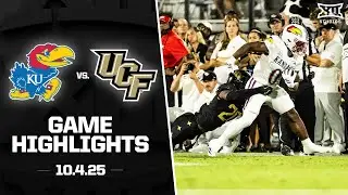 Kansas vs. UCF Game Highlights | 2025 Big 12 Football