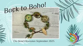 Bracelet on Silk Cord   The Bead Obsession Back To Boho!