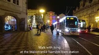 The long wait is over. A Magical Christmas Tram in Prague | Filipino vlog | BernardBV in Czechia