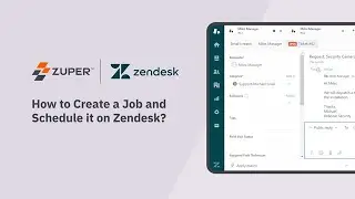 Zendesk - How to Create a Job and Schedule it