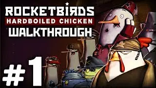 Прохождение ROCKETBIRDS: Hardboiled Chicken &mdash; Часть #1: БУНКЕР/ СЛЕДУЮЩЕЕ УТРО / ДЖЕТПЭКШЕН