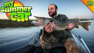 UN DÍA DE PESCA | MY SUMMER CAR Gameplay Español