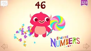 Endless Numbers 46 | Learn Number Forty-six | Fun Learning for Kids