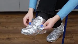 No More Cold Feet. What smart people put in their socks this Winter