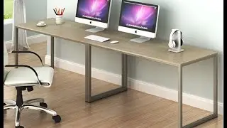 Best office computer table 2022 |SHW Home Office 48-Inch Computer Desk Maple | Dim: 48&Prime;Wx23.8&Prime;Dx28&Prime;H