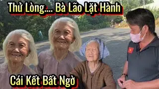 Thử Lòng Bà Lão Lặt Hành Đúng 12 Giờ Trưa Người Thanh Niên Làm Đều Này Với Bà Lão 85t 