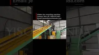 #waste tire recycling machine #rubber crumb making machine #rubber crusher #rubber mill