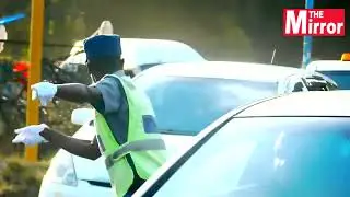 ZRP cop provides drive time entertainment