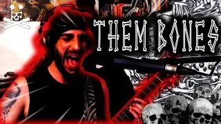 THEM BONES 💀💀💀(@aliceinchains #cover) #BobInTheLoops #looping #onemanband