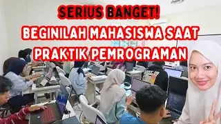 NGODING MODE ON! Suasana Praktikum Pemrograman Mahasiswa
