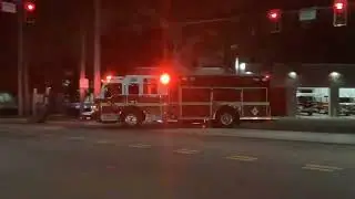 Seminole county fire department medic 12 and REORGANIZED engine 14 responding