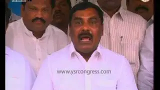 HYD : YSRCP SC Cell leaders meet & addresses media on  ratification of constitution - 20th Nov 2015