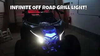 Can Am Maverick X3 Turbo Infinite Off Road LED Grill Light Install
