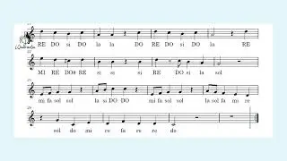 Santa Claus is comin' to town - per flauto dolce, con base musicale e nomi delle note