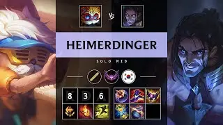 Heimerdinger Mid vs Sylas - KR Master Patch 25.18