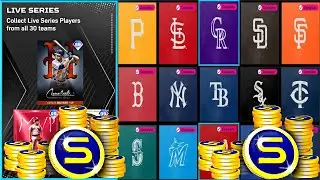 TIPS ON COMPLETING LIVE SERIES COLLECTION USING LESS STUBS #MLBTHESHOW #MLBTHESHOW25