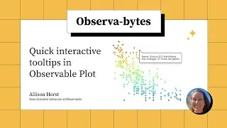 How to elevate your data visualization with Observable Plot's Tooltips