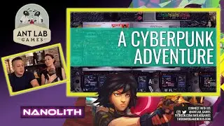 Nanolith Cyberpunk RPG Board Game Playthrough Preview