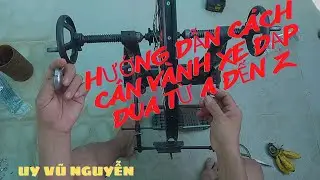 cách cân vành ( rút căm ) xe đạp đua từ a đến z