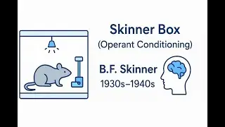 Skinner Box (Operant Conditioning) &ndash; B.F. Skinner Psychology Explained || बी एफ