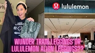 Lululemon Leggings 2025 Review Wunder Train Leggings Vs Lululemon Align Leggings #lululemon #2025