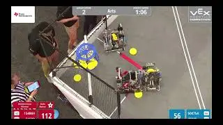 VEX Spin Up Worlds 2023 - Arts Division | Q2 | 15486H 5150D  vs 50075A 7983S
