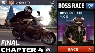 Racing Fever Moto - Boss Race Final Chapter 4 ENDS | Customize Bike | Android Gameplay