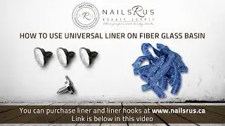 How to use universal liner on fiber glass basin