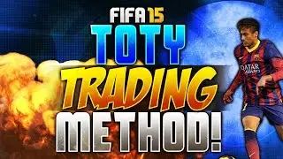 FIFA 15 TRADING: MAKE 10K+ PROFIT AN HOUR!! INSANE TOTY TRADING METHOD (GOLD CONVERTED METHOD)