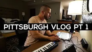 Pittsburgh pt 1 | Hotel Room Making A Beat | BTS Music Video | Vlog 103