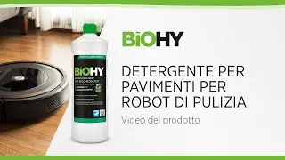 BiOHY Detergente per pavimenti per robot di pulizia