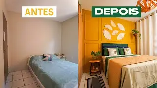 Transformação TOTAL de QUARTO DE CASAL (Ficou incrível!!!)