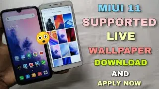 MIUI 11 More Live Wallpaper | Apply Without Any Third Party Apk