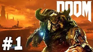 Doom 2016 (HD 1080p) - ОАК - прохождение #1