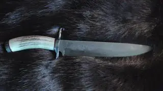 Making a Bowie Knife Sheath by Hand