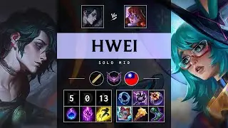 Hwei Mid vs Aurora: Perfect KDA, Unstoppable - TW Master Patch 14.24