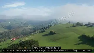 MYSTIC MOUNTAINS PART 2/4 MOSTVIERTEL AUSTRIA  - 4K STOCK FOOTAGE AUSTRIA AERIAL SHOTS #stockfootage